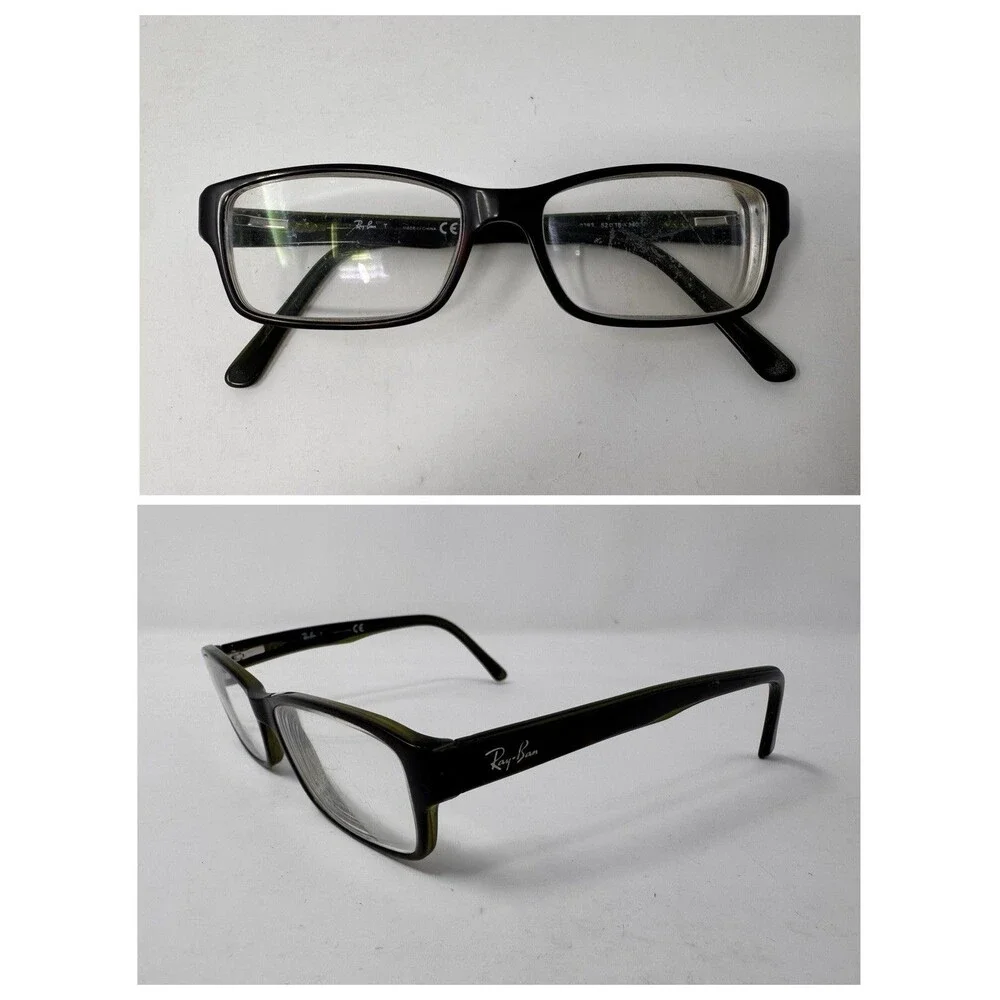 Ray-Ban RB5169 Eyeglass Frames Only 52-16-140 Black Green 2383 Authentic